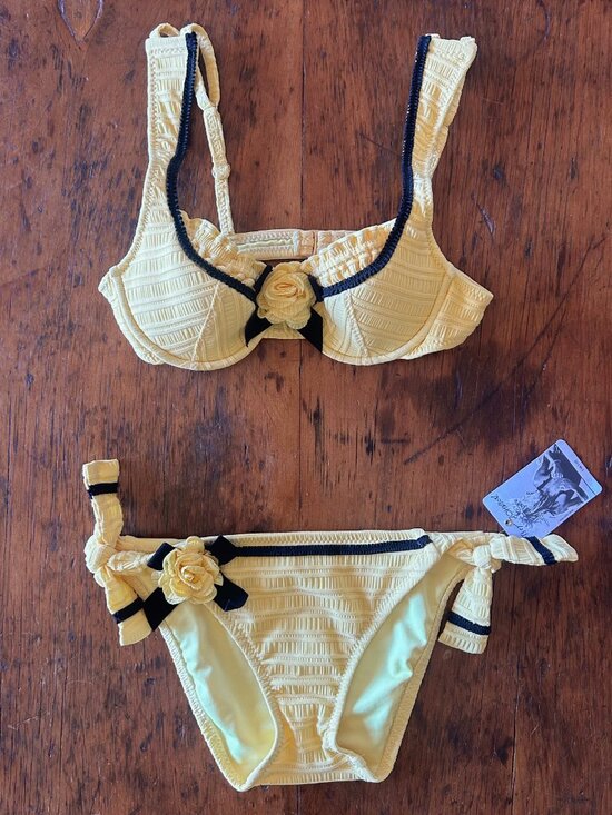 Betsey Johnson Other - Vintage Y2K Betsey Johnson Unforgettable Bikini Set